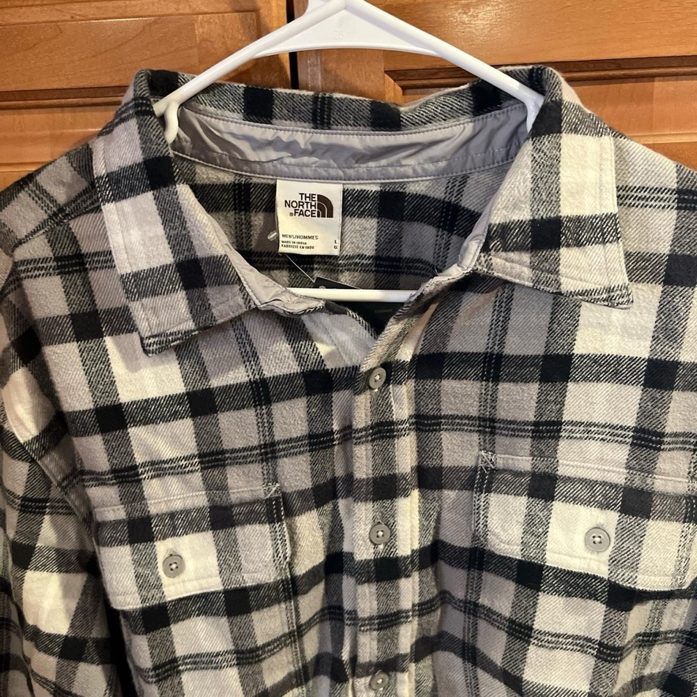 Men’s Grey and Black Arroyo Flannel